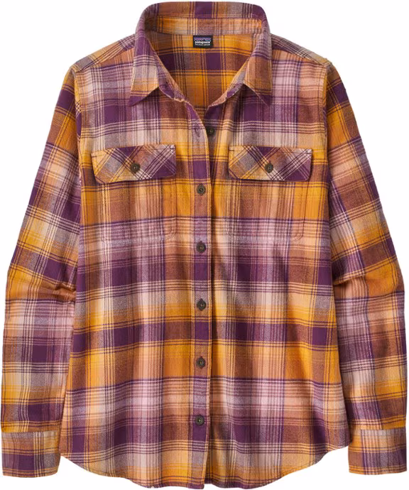 Patagonia Long-Sleeved Organic Cotton Midweight Fjord Flannel Shirt - Women's