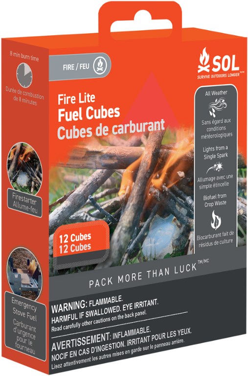 SOL Fire Lite Fuel Cubes - Box