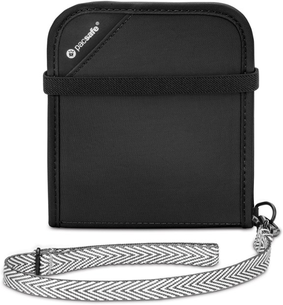 Pacsafe RFIDsafe V100 RFID Blocking Bi-Fold Wallet