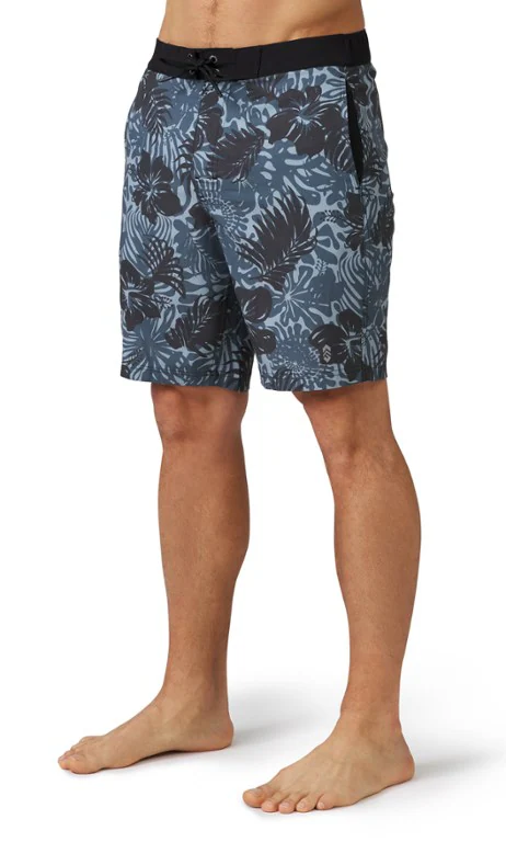 Free Country Cargo Surf Swim Shorts - Men's