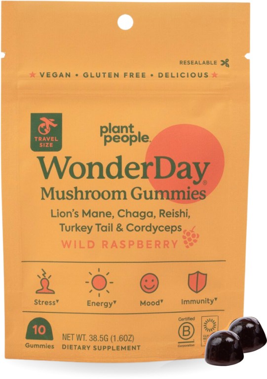 Plant People WonderDay Mushroom Gummies - 5 Servings