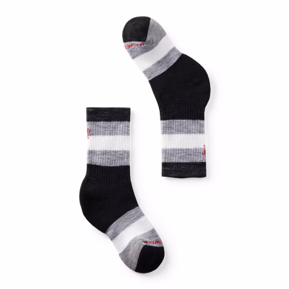 Smartwool Hike Full Cushion Striped Crew Socks - Kids'