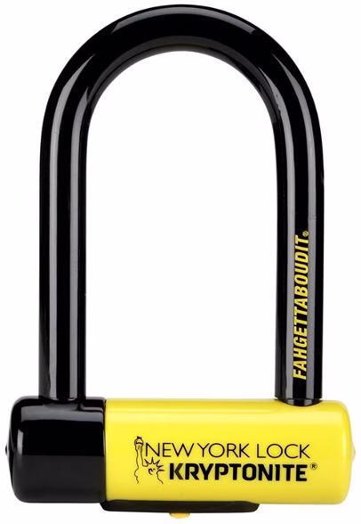 Kryptonite New-U New York Fahgettaboudit Mini U-Lock