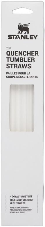 Stanley Adventure Quencher Travel Tumbler Straws - Package of 4