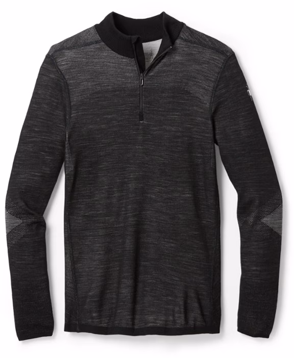 Smartwool Intraknit Thermal Merino Quarter-Zip Base Layer Top - Men's