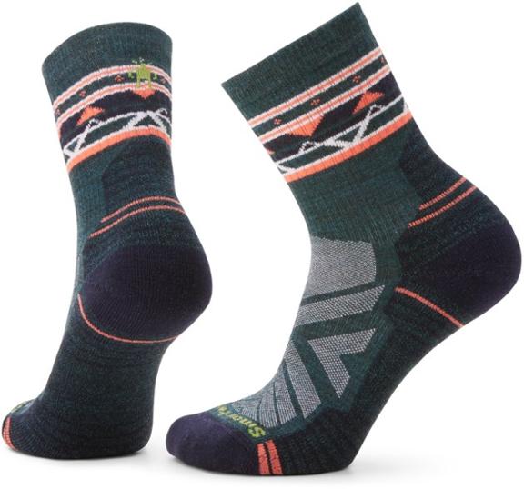 Smartwool Hike Light Cushion Zig Zag Valley Mid Crew Socks - Women's