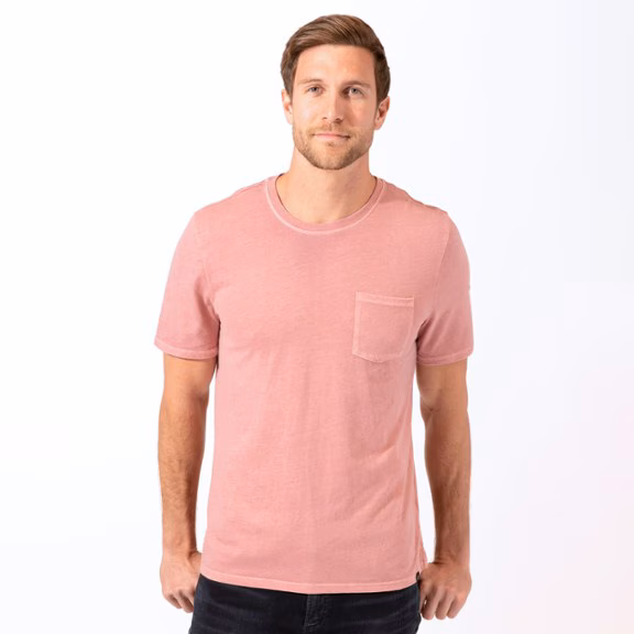 Threads 4 Thought Mineral Wash Pocket T-Shirt - Men's