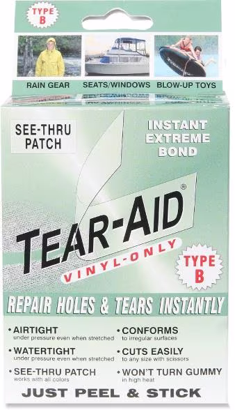 TEAR-AID Tear-Aid Patch Kit - Type B