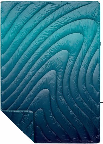 Rumpl Original Puffy Recycled Blanket - Ocean Fade