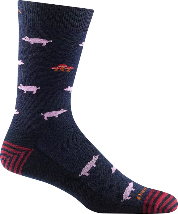 Darn Tough Truffle Hog Crew Lightweight Lifestyle Socks - Men's