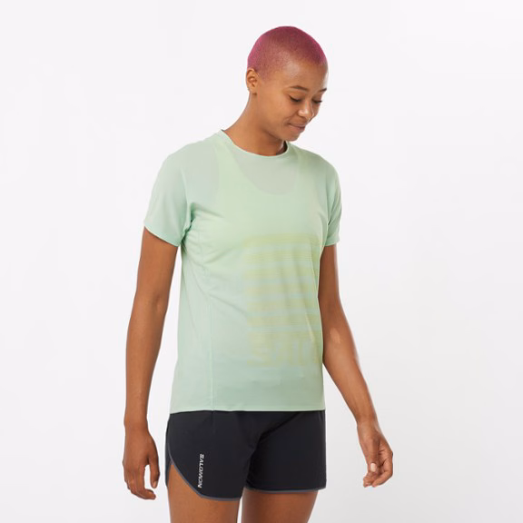 Salomon Sense Aero GFX T-Shirt - Women's