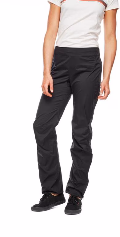 Black Diamond StormLine Stretch Full-Zip Rain Pants - Women's