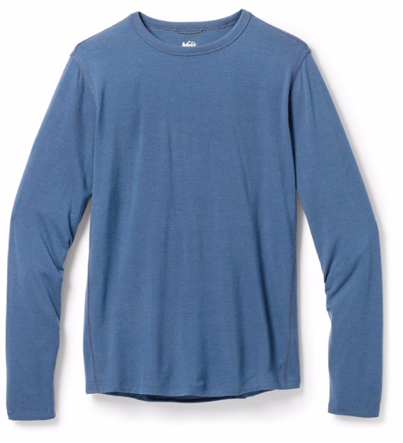 REI Co-op Heavyweight Merino Long-Sleeve Base Layer Crew Top - Men's