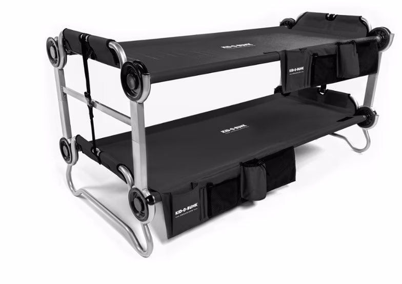 Disc-O-Bed Kid-O-Bunk Cots with Organizers - Kids'