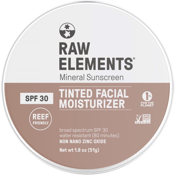 Raw Elements Mineral Sunscreen Tinted Facial Moisturizer