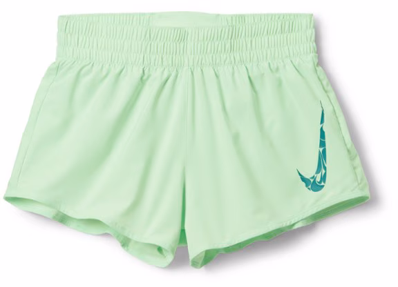 Nike One Swoosh HBR Mid-Rise Brief-Lined Shorts - Women's