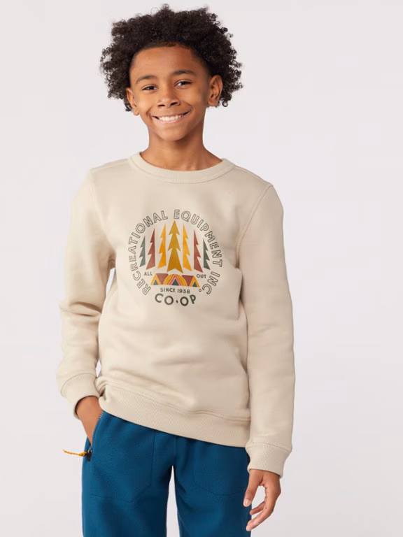 REI Co-op Outside Life Crew Sweatshirt - Kids'