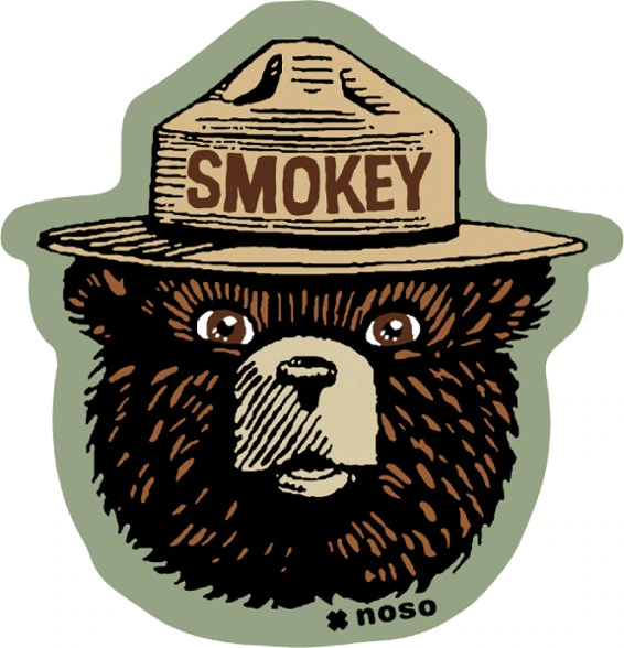 Noso Retro Smokey Bear Patch