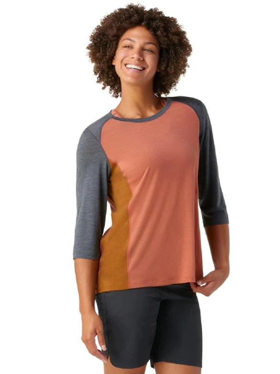 Smartwool Ultralite Mountain Bike 3/4-Sleeve T-Shirt - Women's