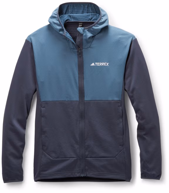 adidas Terrex Xperior Light Fleece Hooded Jacket - Men's