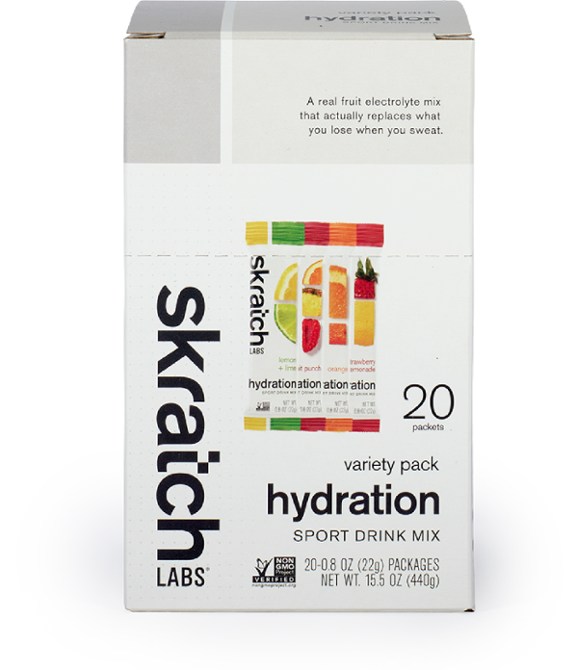 Skratch Labs Hydration Sport Drink Mix Variety Pack - 20 Servings