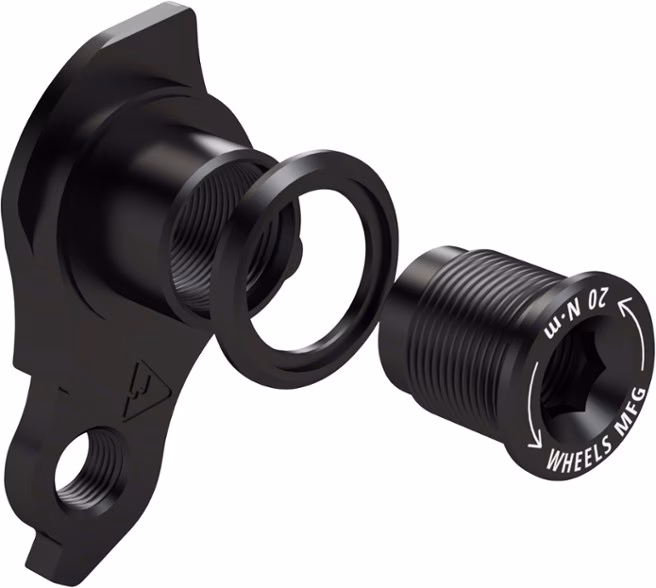 Wheels Manufacturing Universal Derailleur Hanger 404-02 for SRAM UDH Frames - Black