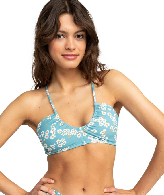 Roxy Printed Beach Classics Fashion Swimsuit Top - Women's
