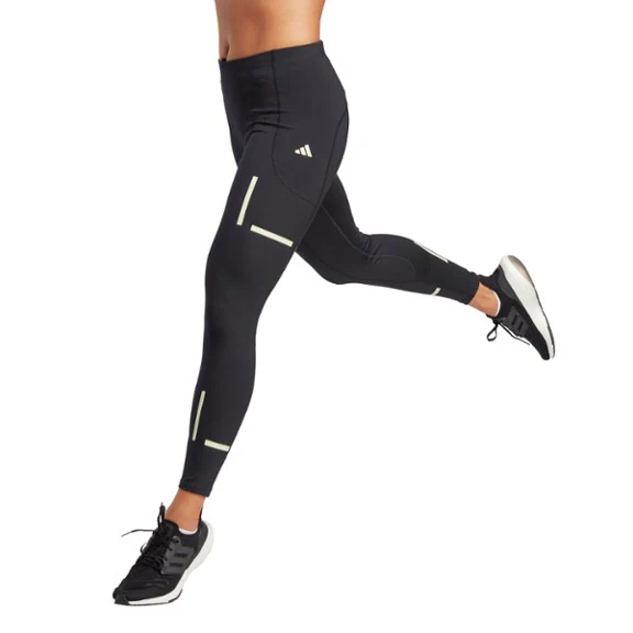 adidas Fast Impact X-City Reflect At Night Full-Length Running Tights - Women's