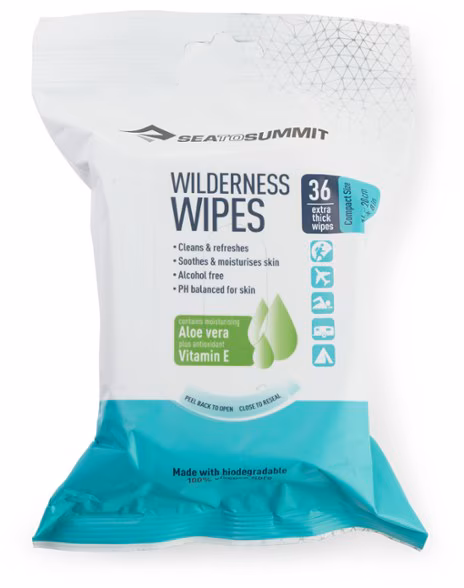Sea to Summit Wilderness Wipes - Package of 36