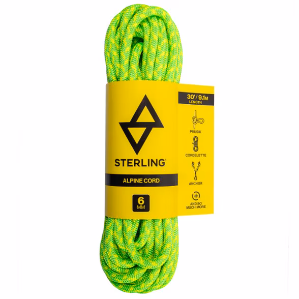 Sterling Alpine Accessory Cord - 6 mm