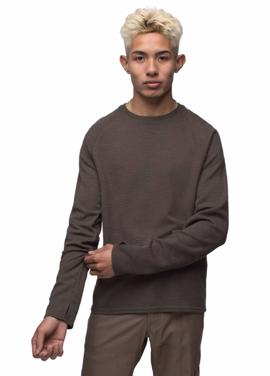 prAna Wensley Crew Shirt - Slim Fit - Men's