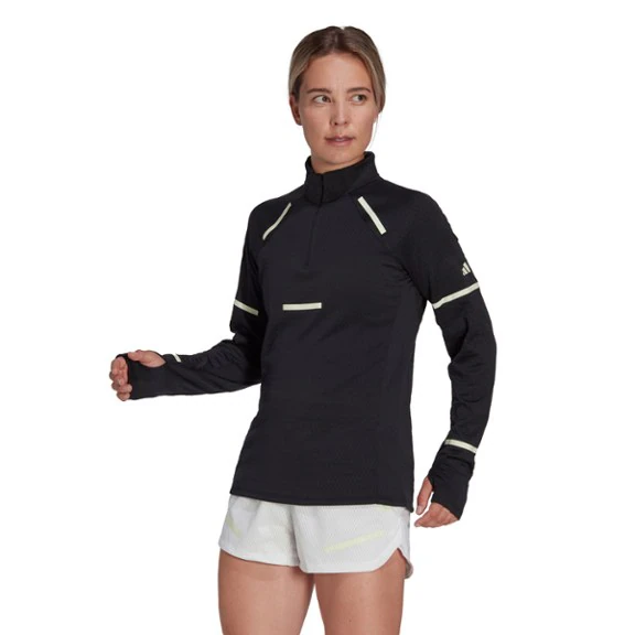 adidas X-City Reflect At Night Long-Sleeve Running Top - Women's