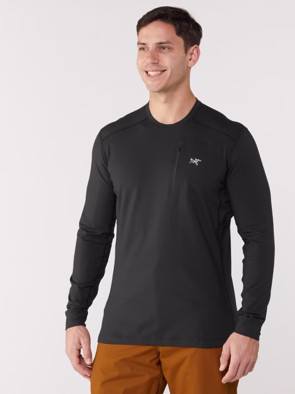 Arc'teryx Rho LT Crew Neck Base Layer Top - Men's