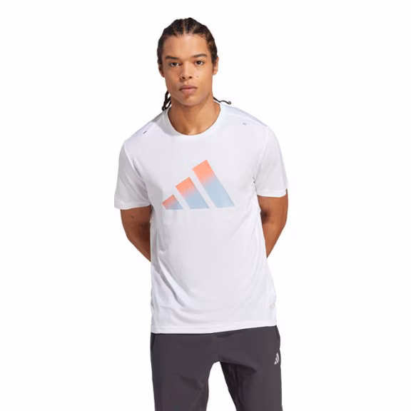 adidas Run Icons 3-Bar Logo T-Shirt - Men's