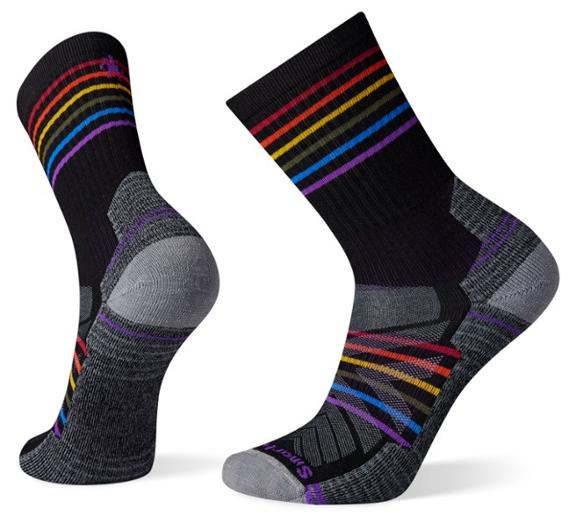 Smartwool Hike Light Cushion Pride Pattern Crew Socks