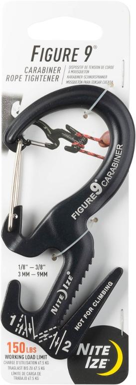 Nite Ize Figure 9 Large Carabiner Rope Tightener - Single