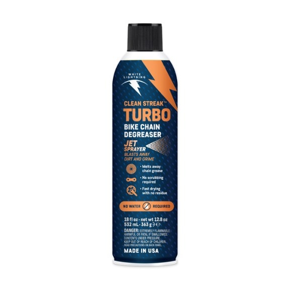White Lightning Clean Streak Turbo Bike Chain Degreaser - 18 fl. oz.