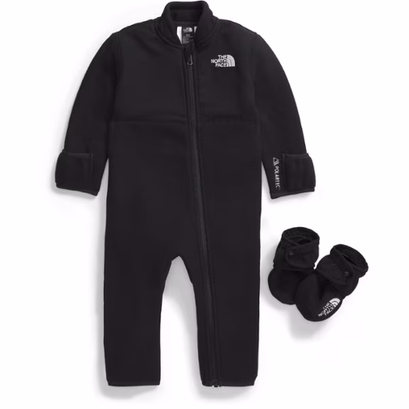 The North Face Denali One-Piece and Booties Set - Infants'