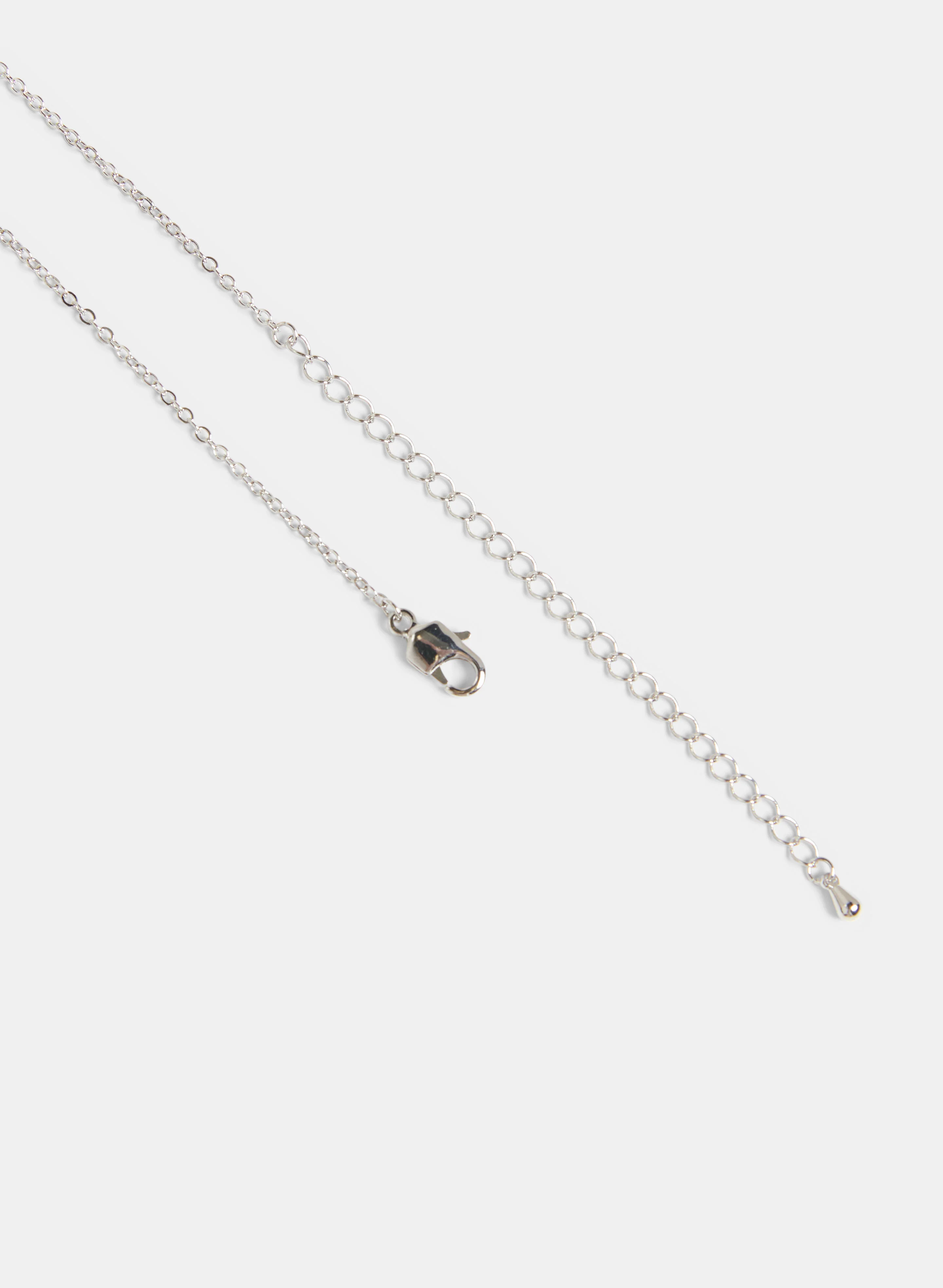 Pearl Pendant Chain Necklace