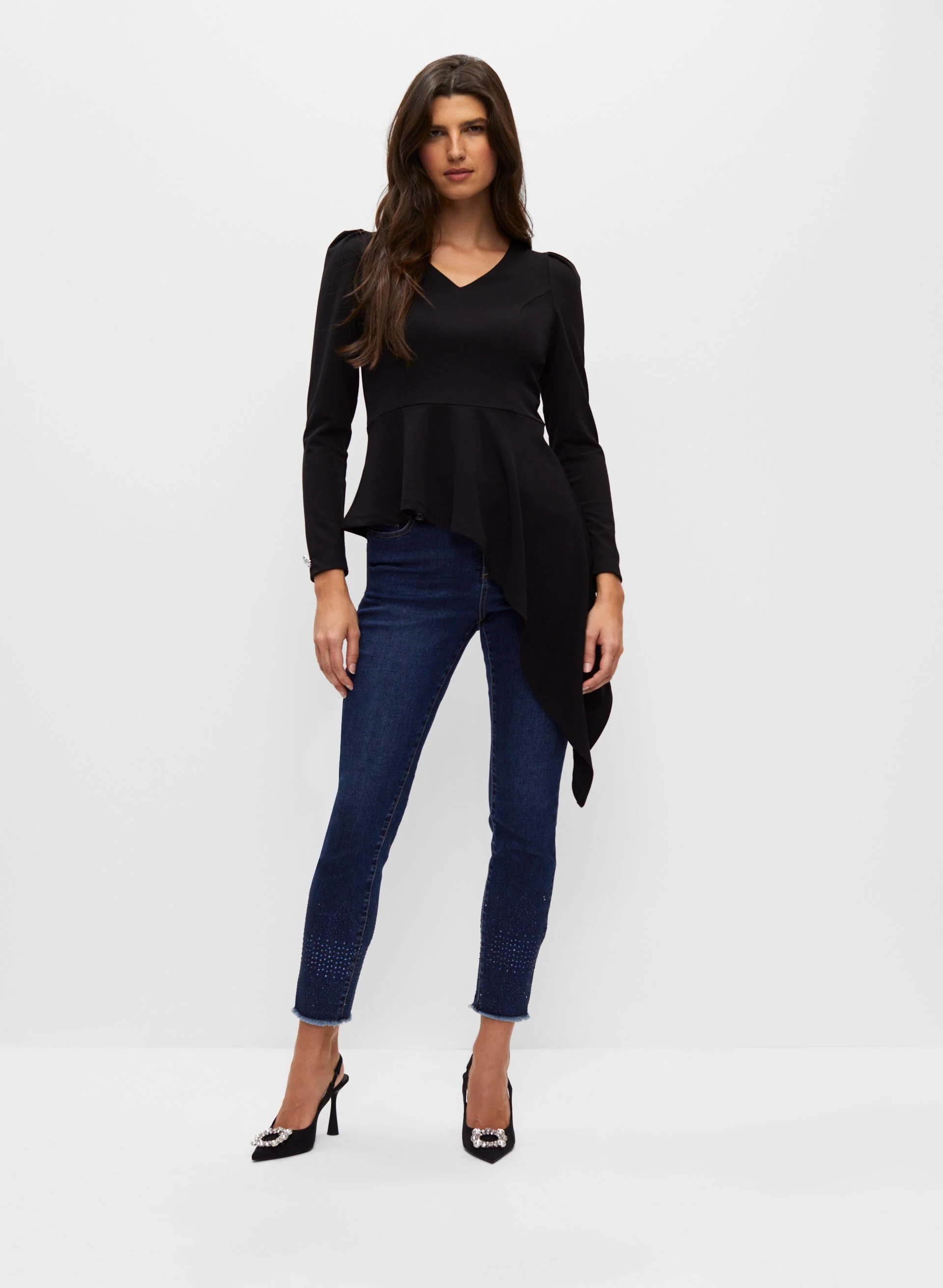 Asymmetrical Tunic Top