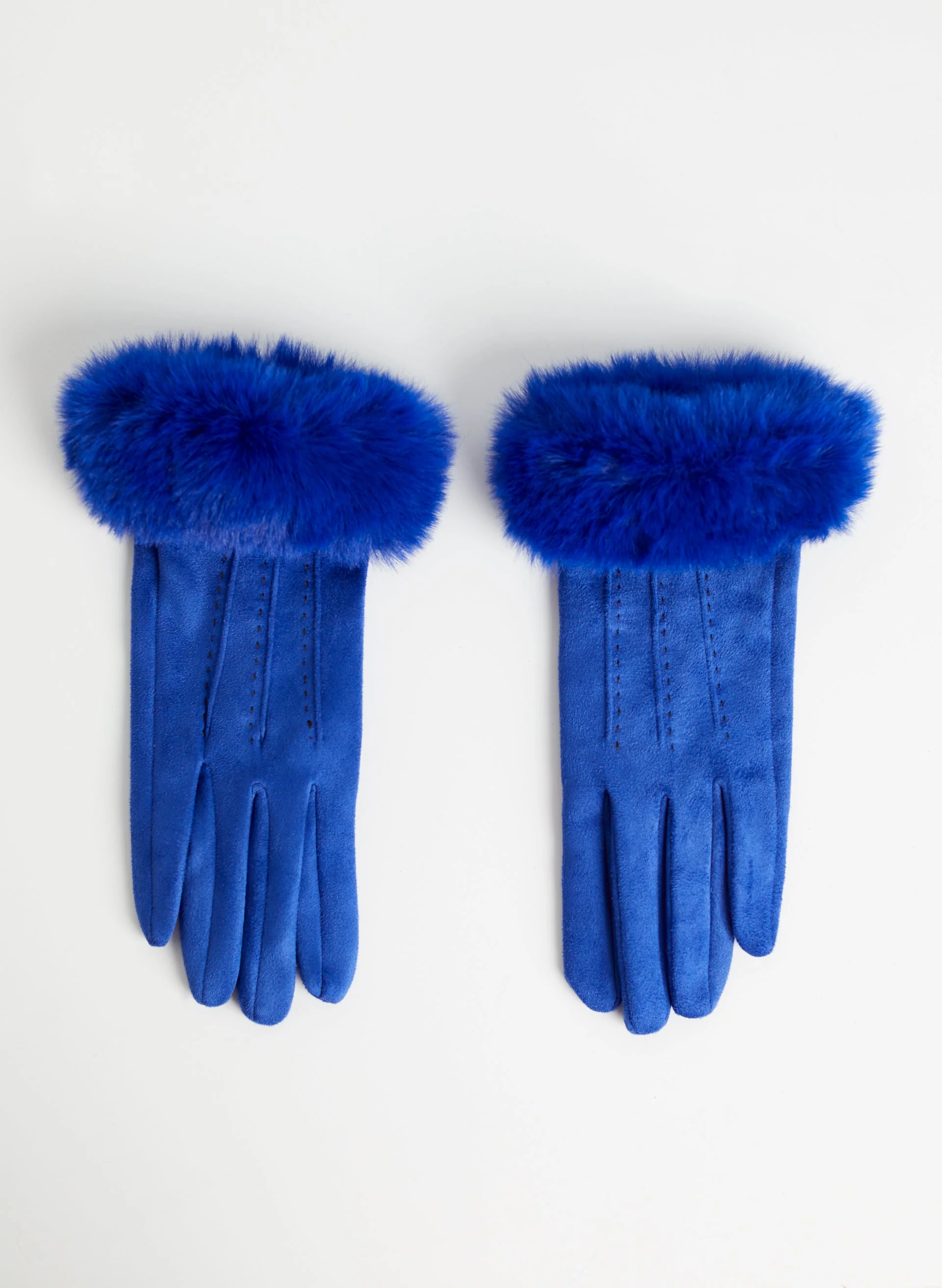 Faux Fur Gloves