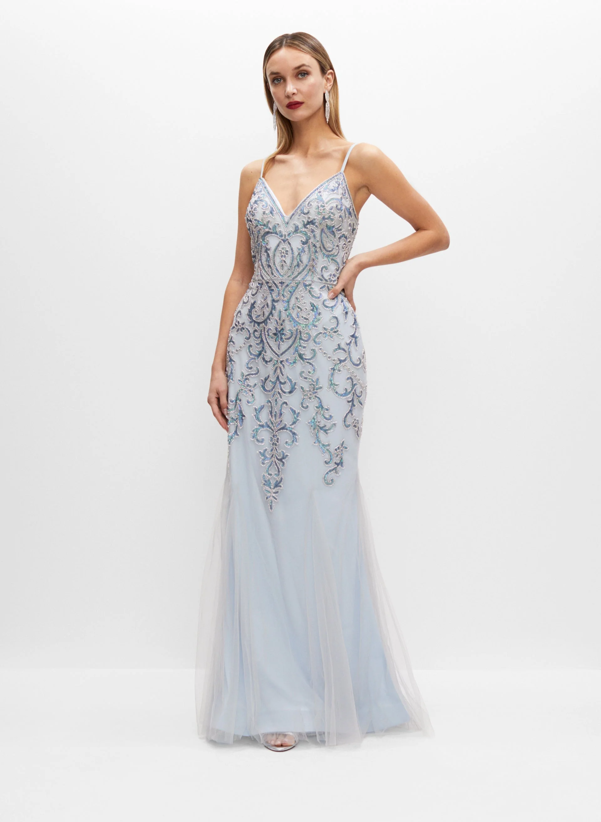BA Nites - Beaded Mermaid Gown