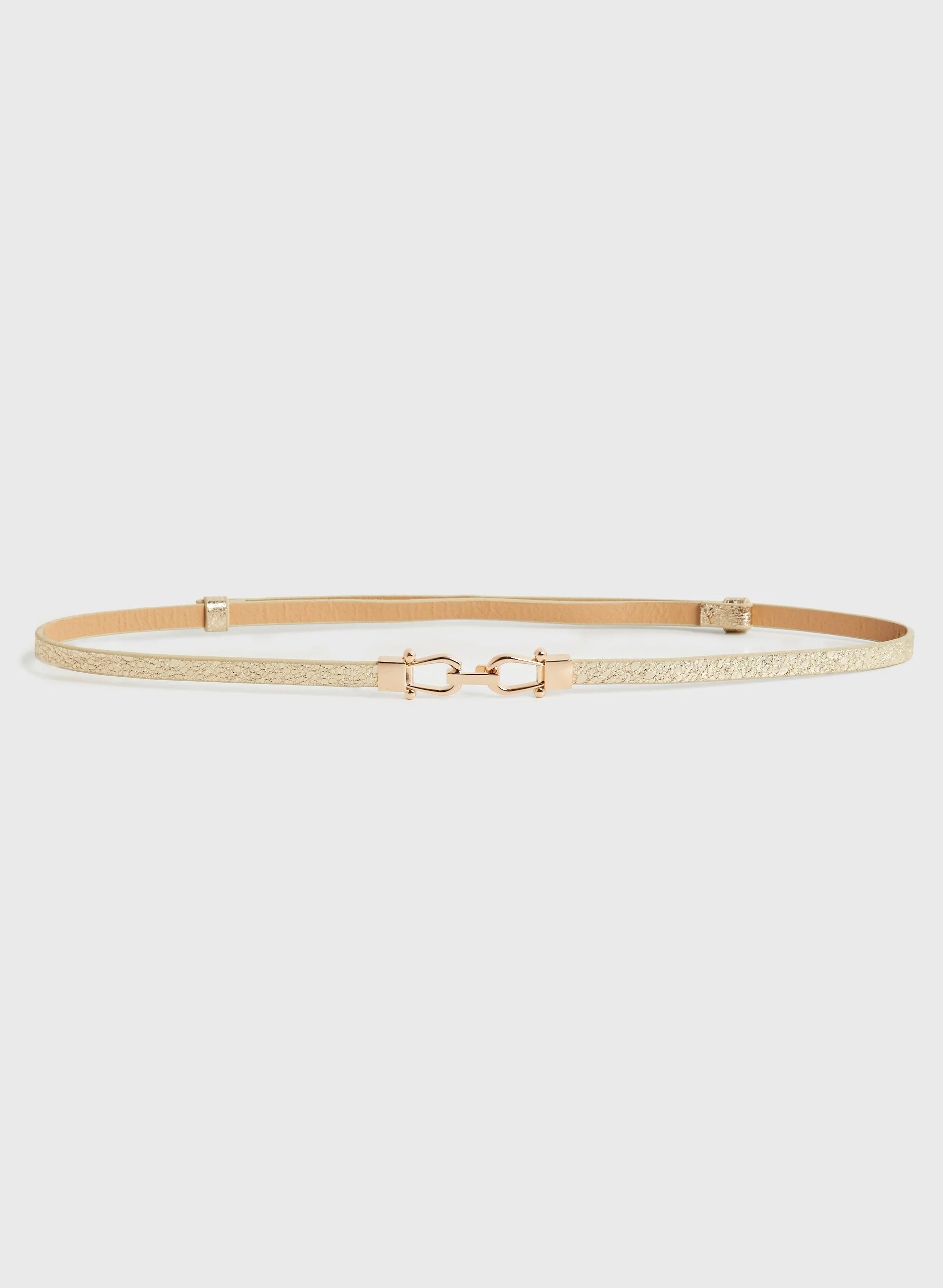 Thin Hook Buckle Belt