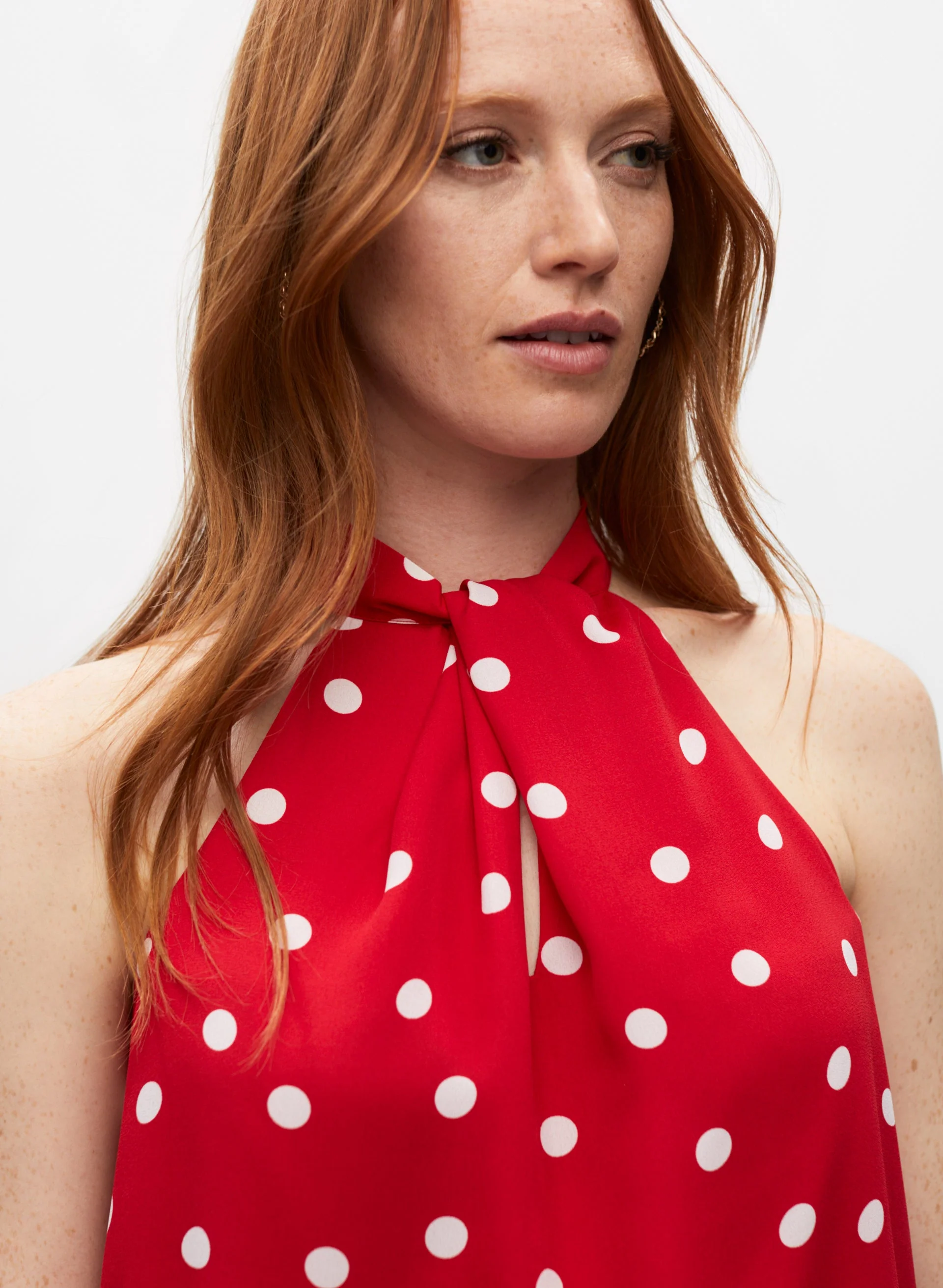 Polka Dot Halter Top