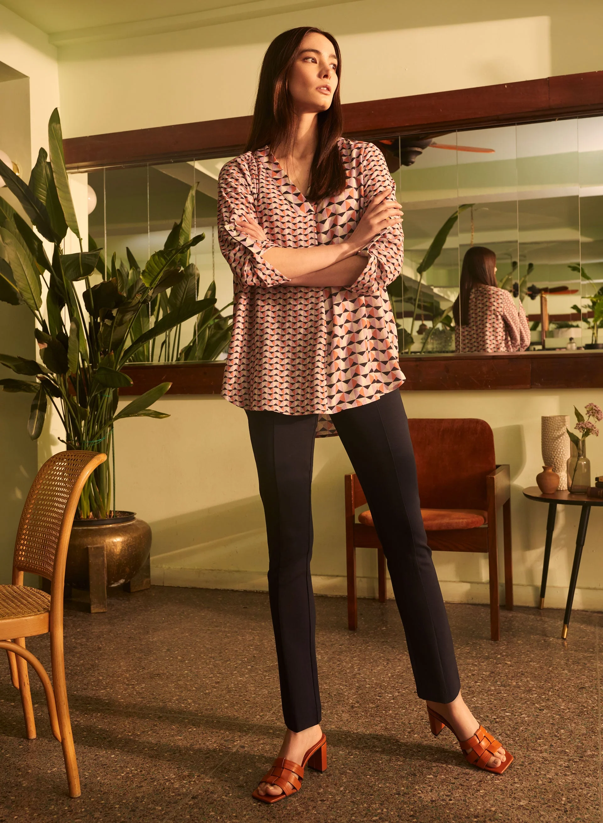 Madison Slim Leg Pants