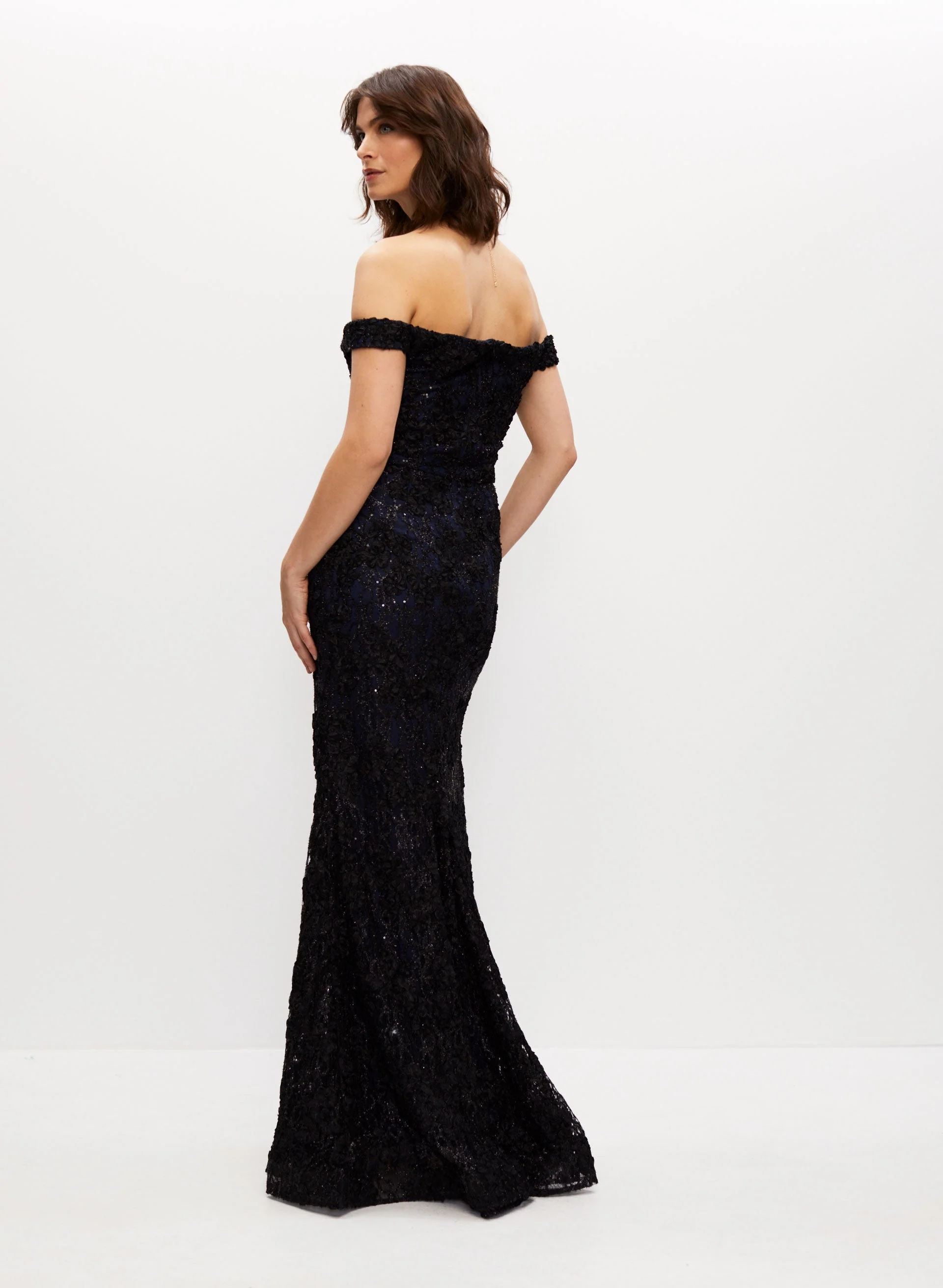 BA Nites - Bardot Neck Dress