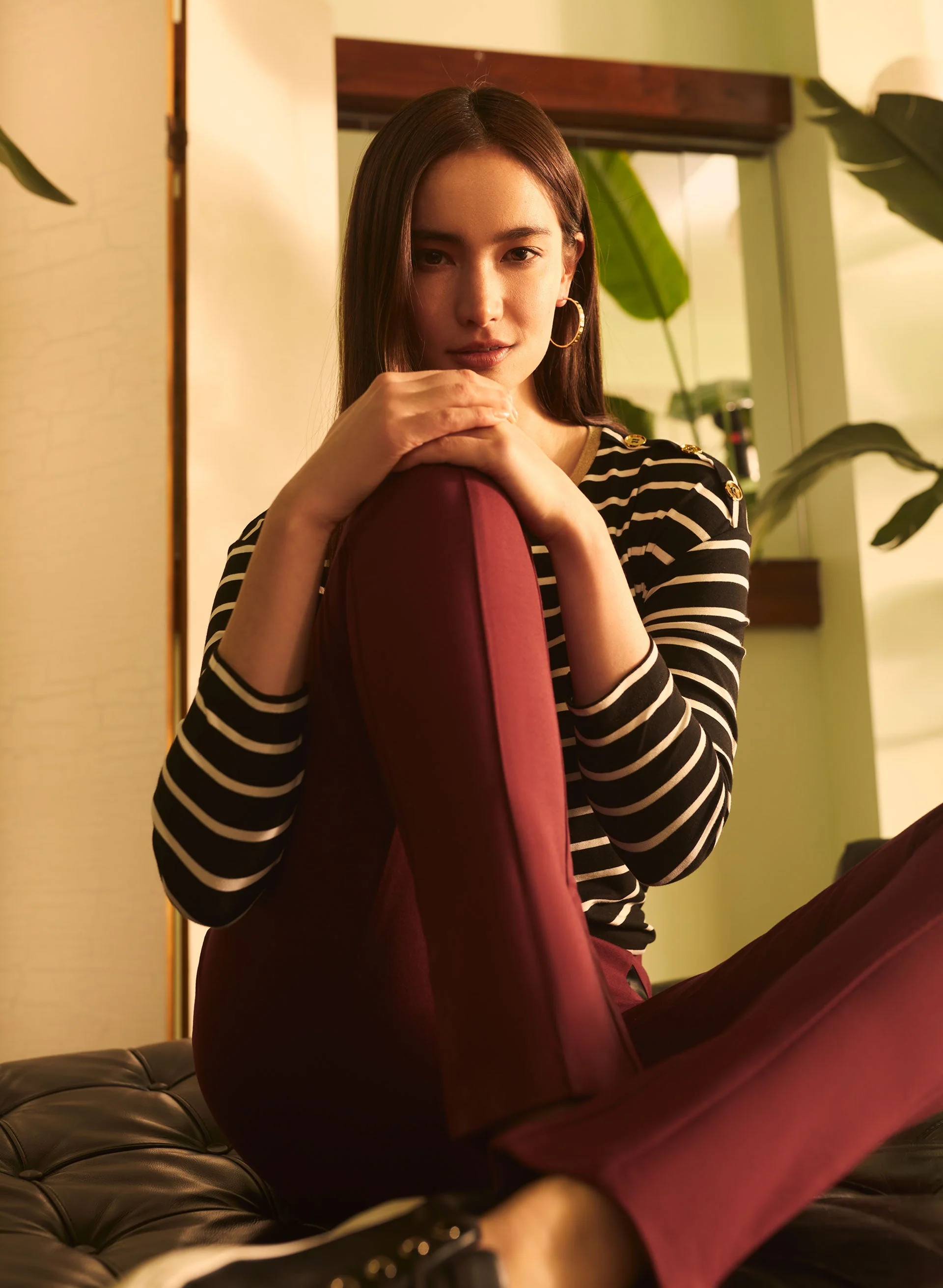 Madison Slim Leg Pants