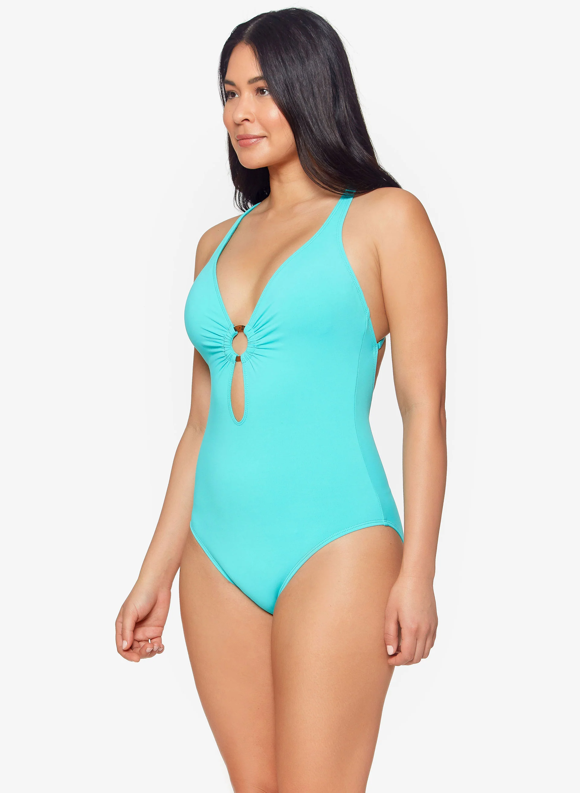 Bleu by Rod Beattie - Ring Detail One-Piece Swimsuit