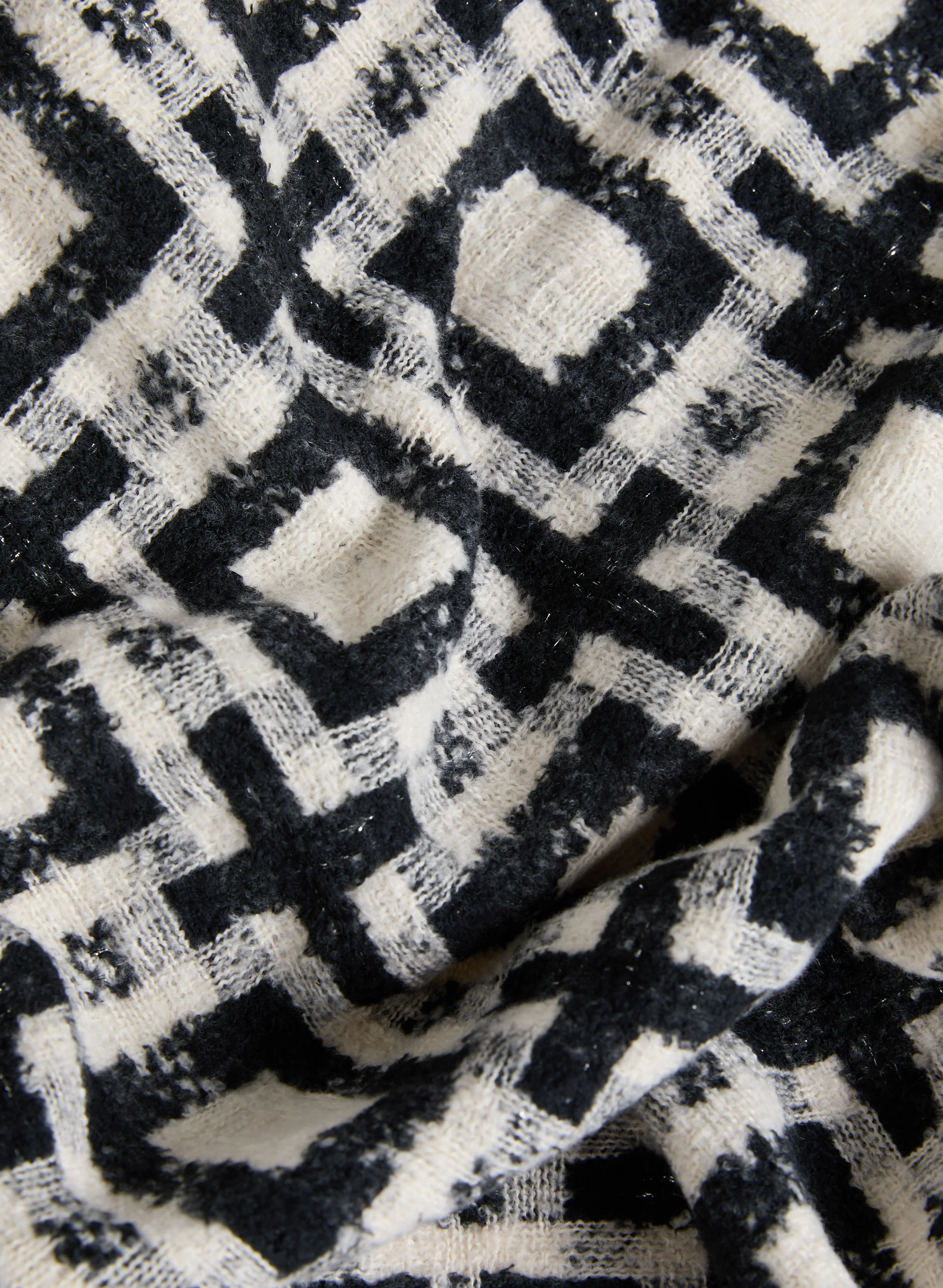 Geometric Print Scarf