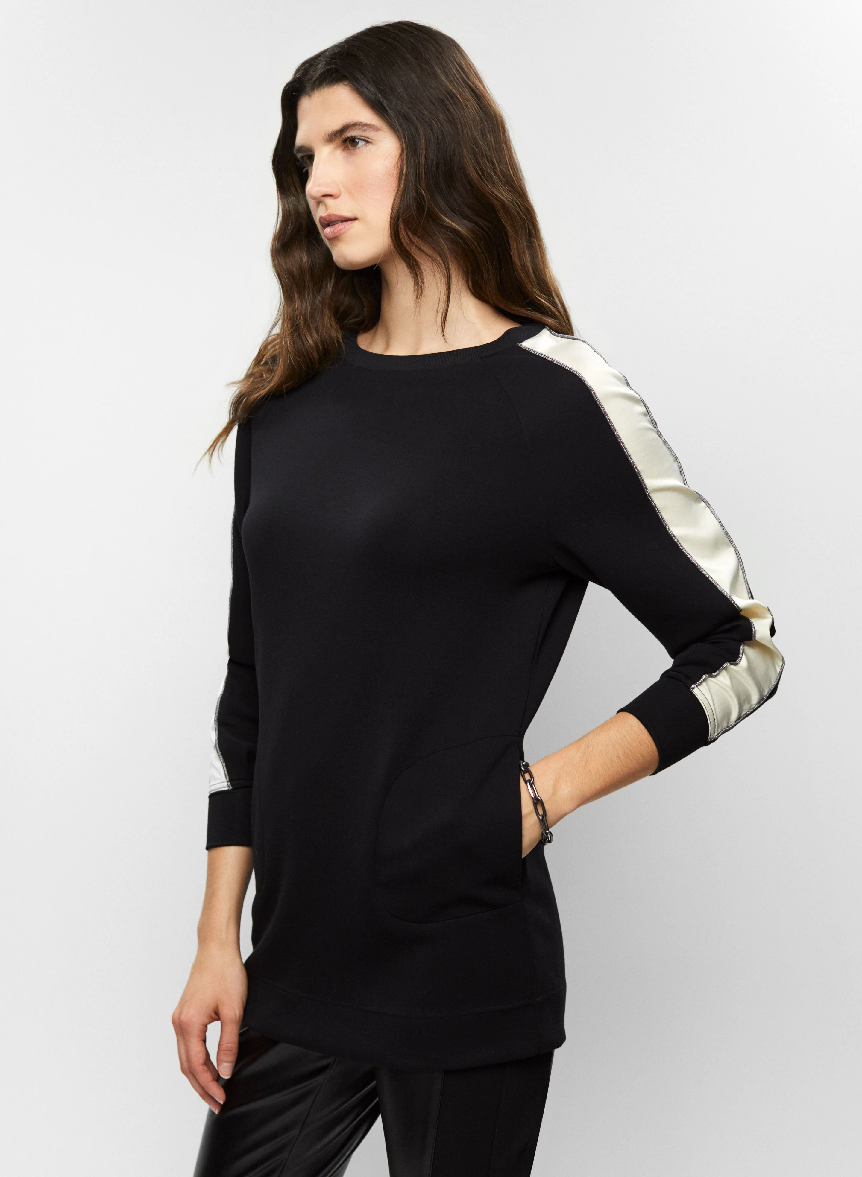 Contrast Detail Tunic